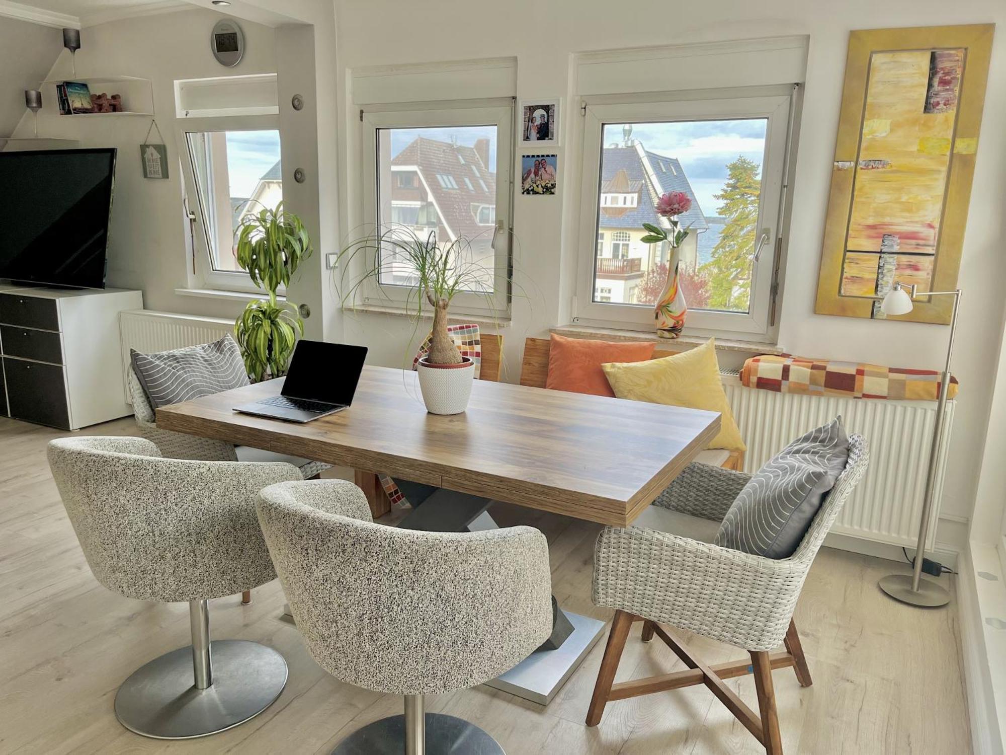 3Sz Penthaus Luna Am Sandstrand Mit Meerblick & Balkon Lübeck Exterior foto