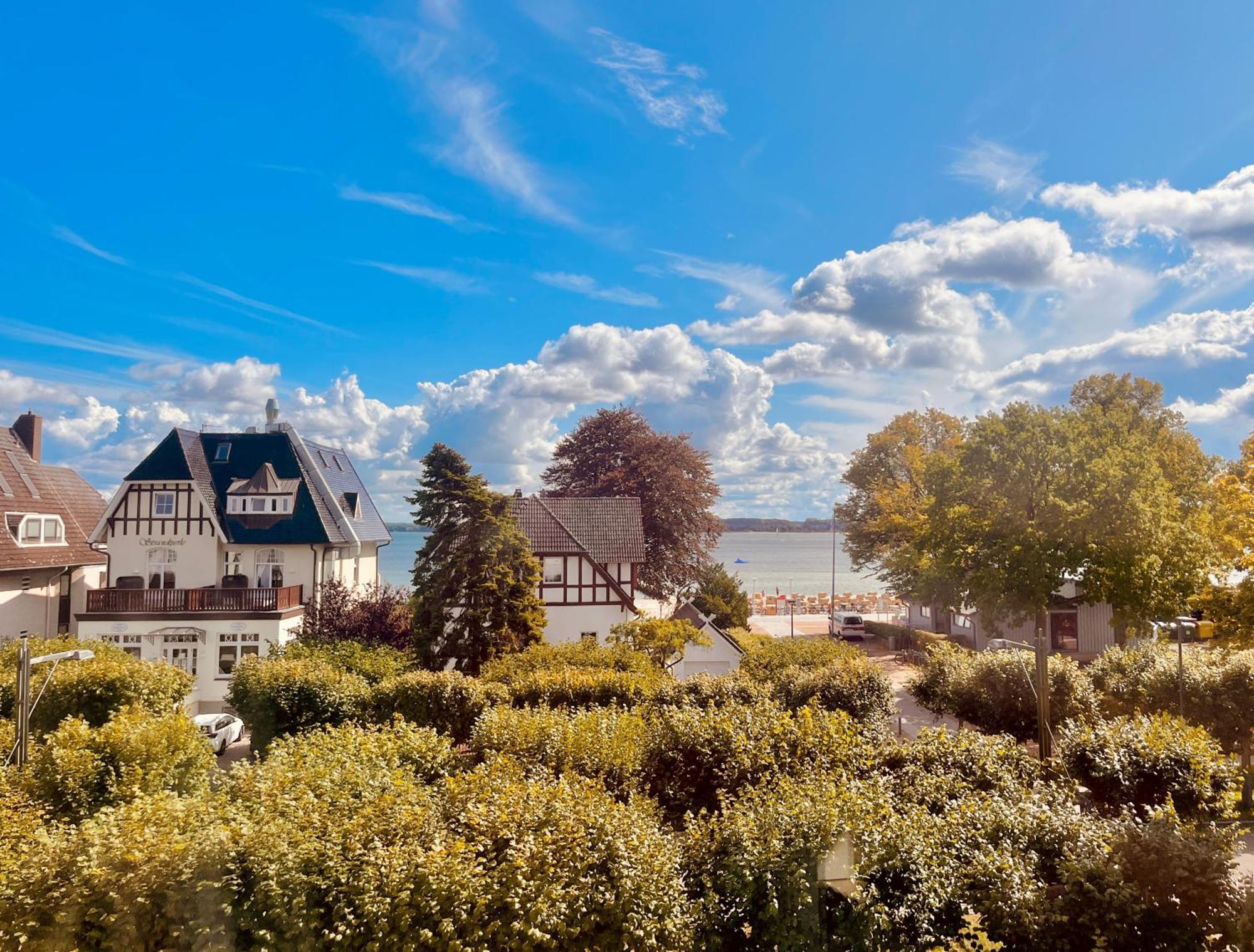 3Sz Penthaus Luna Am Sandstrand Mit Meerblick & Balkon Lübeck Exterior foto